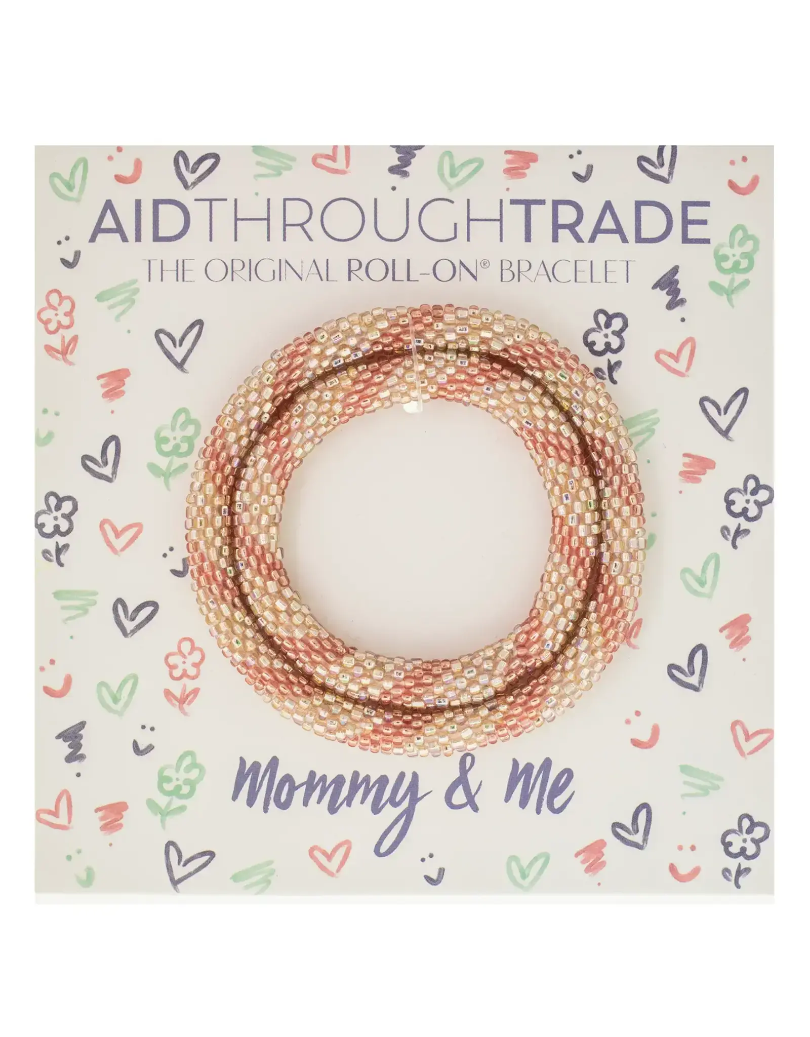 Aid Through Trade/Faire Mommy & Me Bracelets Glitter