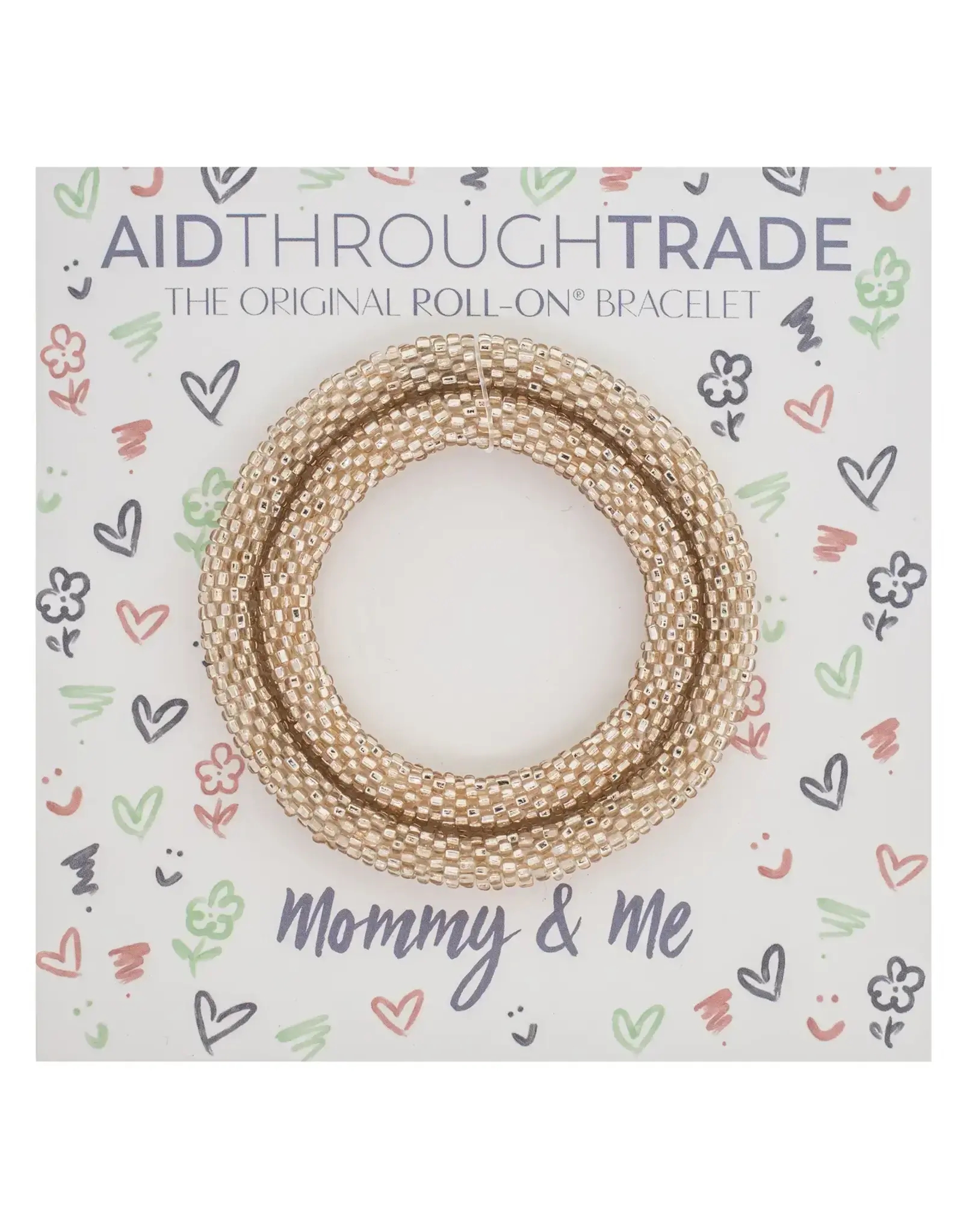 Aid Through Trade/Faire Mommy & Me Roll-On® Bracelets Bubbly