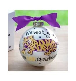 Coton Colors LSU We Wish You Ornament