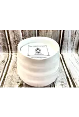 Southern Lights Candle Creme Brulee Textured White Candle Southern Lights Candle Creme Brulee Textured White Candle