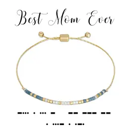 Dot And Dash Designs Best Mom Ever Bracelet