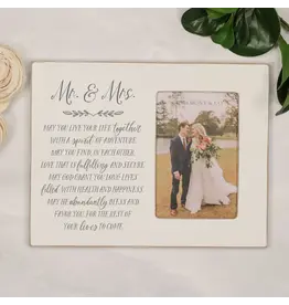 Clairmont And Co Lily Frame - Mr & Mrs (May your lives...)