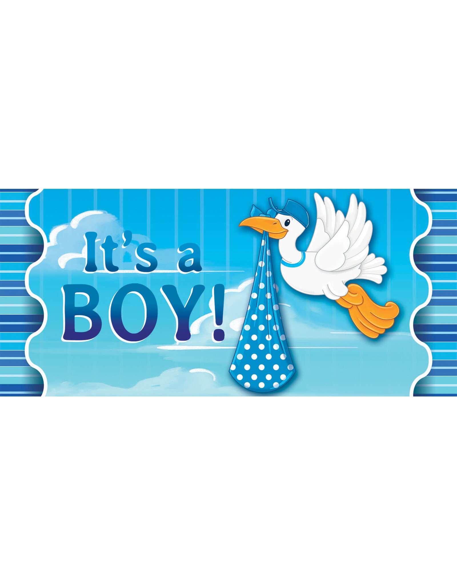 Evergreen Enterprises Stork With Special Delivery-Boy Sassafras Switch Mat