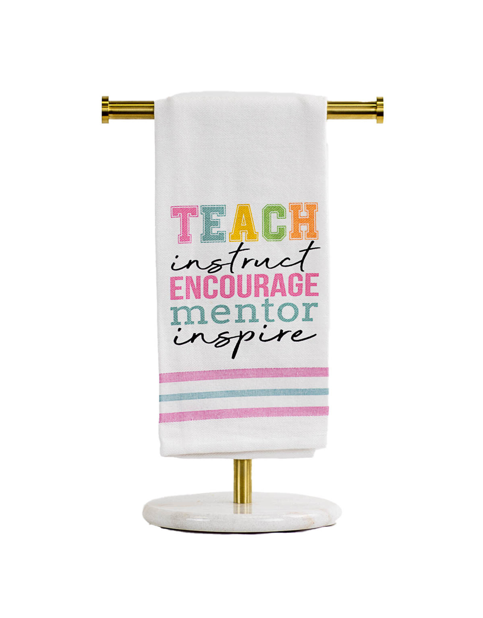 The Royal Standard Teach Instruct Encourage Hand Towel