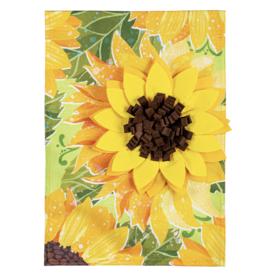 Evergreen Enterprises Sunflowers in the Garden Burlap Garden Flag