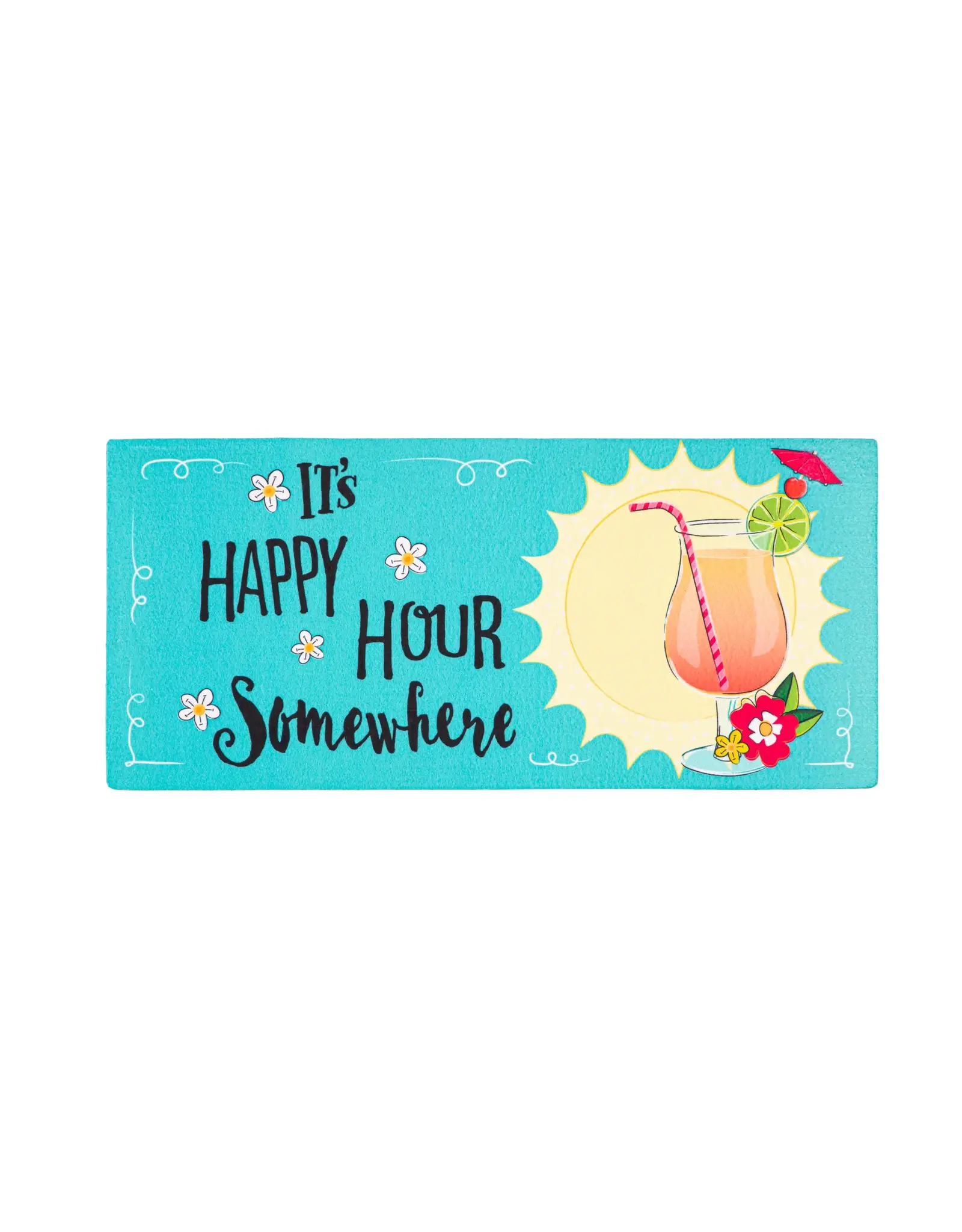 Evergreen Enterprises It's Happy Hour Somewhere Sassafras Switch Mat