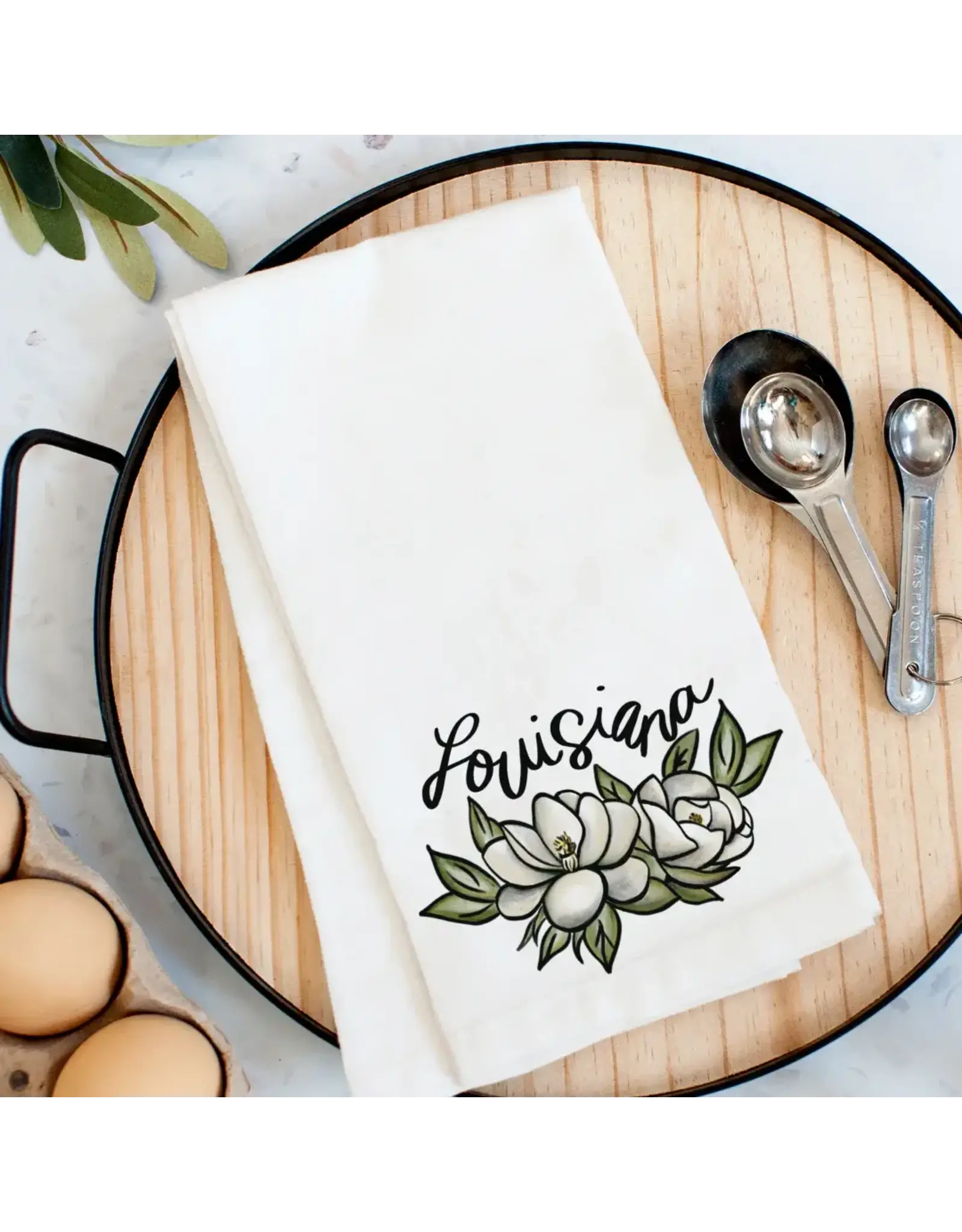 Pelican Provision Co Magnolia, Louisiana Kitchen Towel