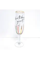 8 Oak Lane/Faire Birthday Girl Oversized Champagne Glass 8 Oak Lane/Faire Birthday Girl Oversized Champagne Glass