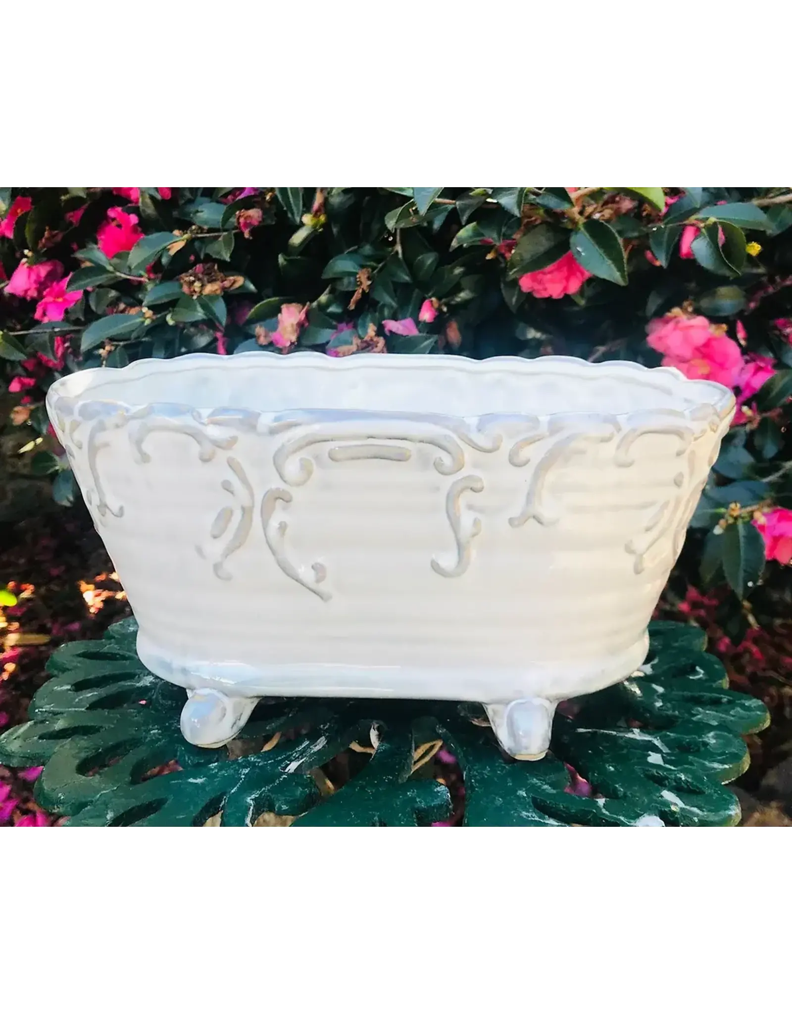 Southern Lights Candle Garden District Oval Scroll Candle - 60oz