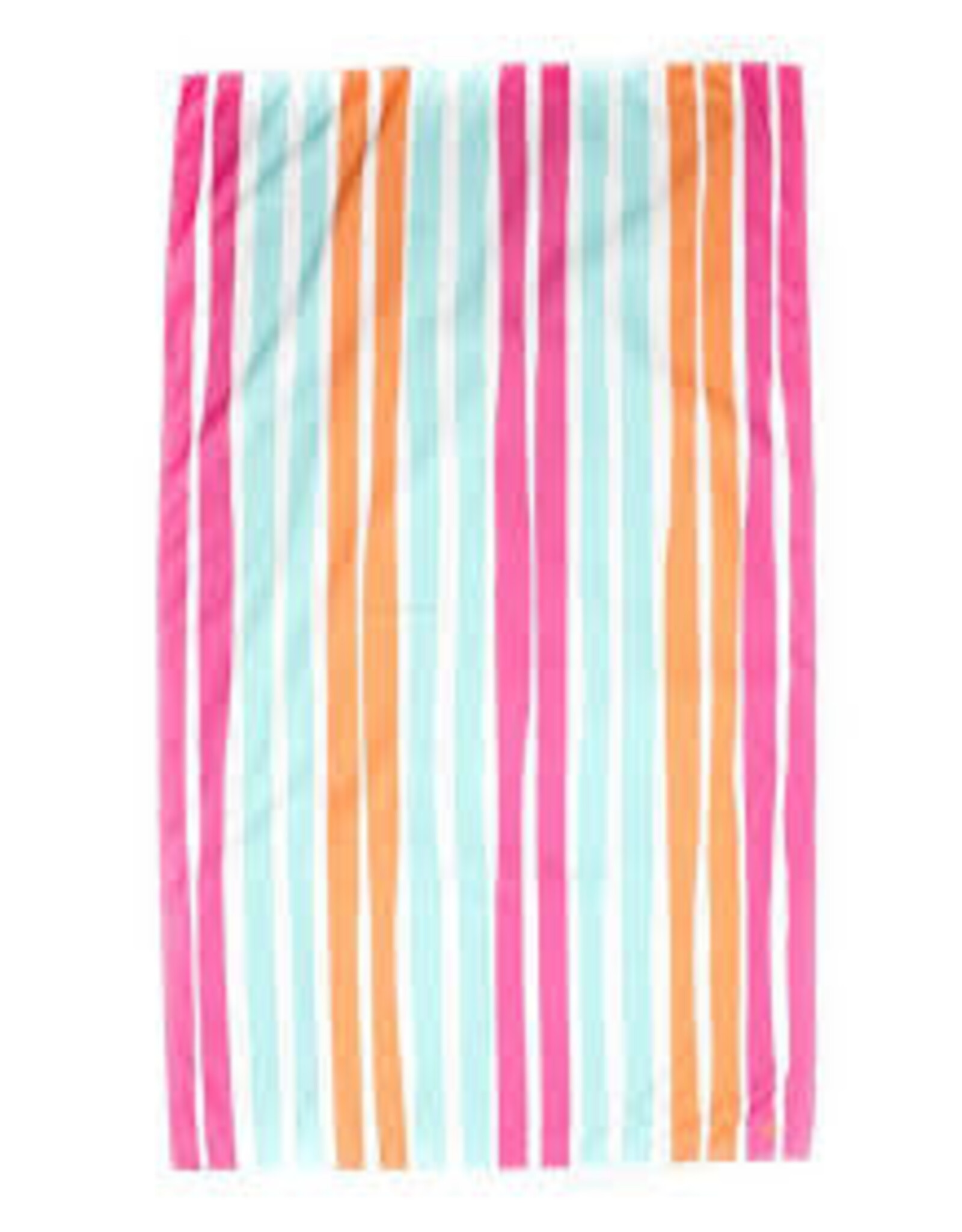 The Royal Standard Aruba Stripe Giant Beach Towel in Pink/Aruba