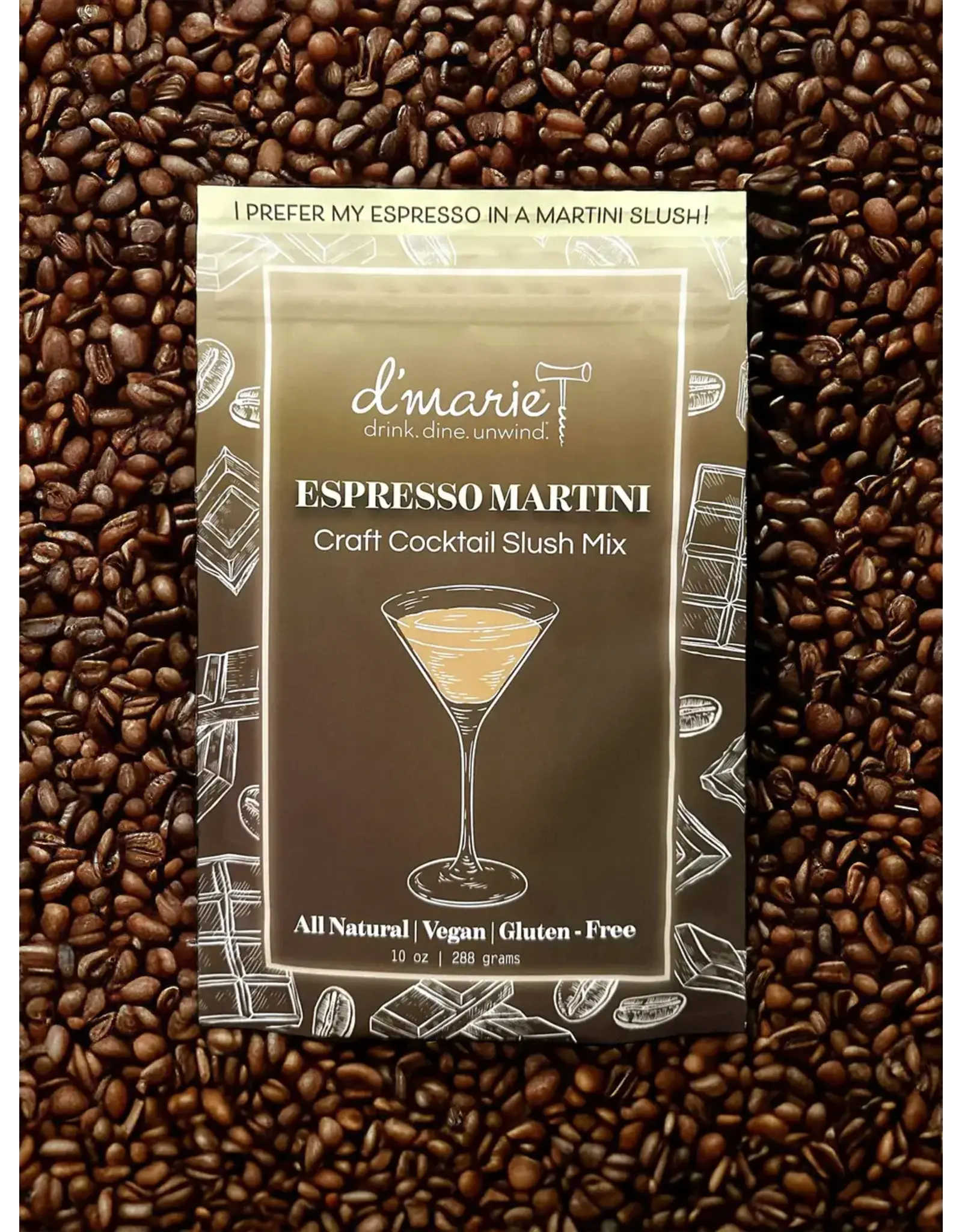 d'Marie/Portico Collection Espresso Martini Cocktail Slush Mix