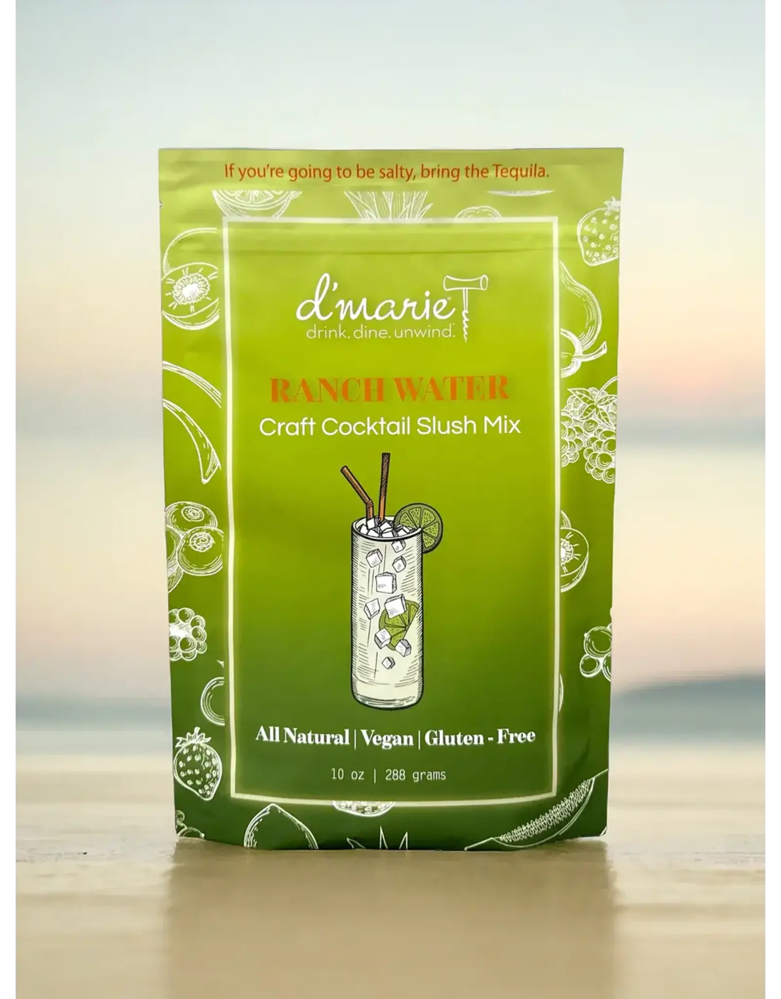 d'Marie/Portico Collection Ranch Water Cocktail Slush Mix