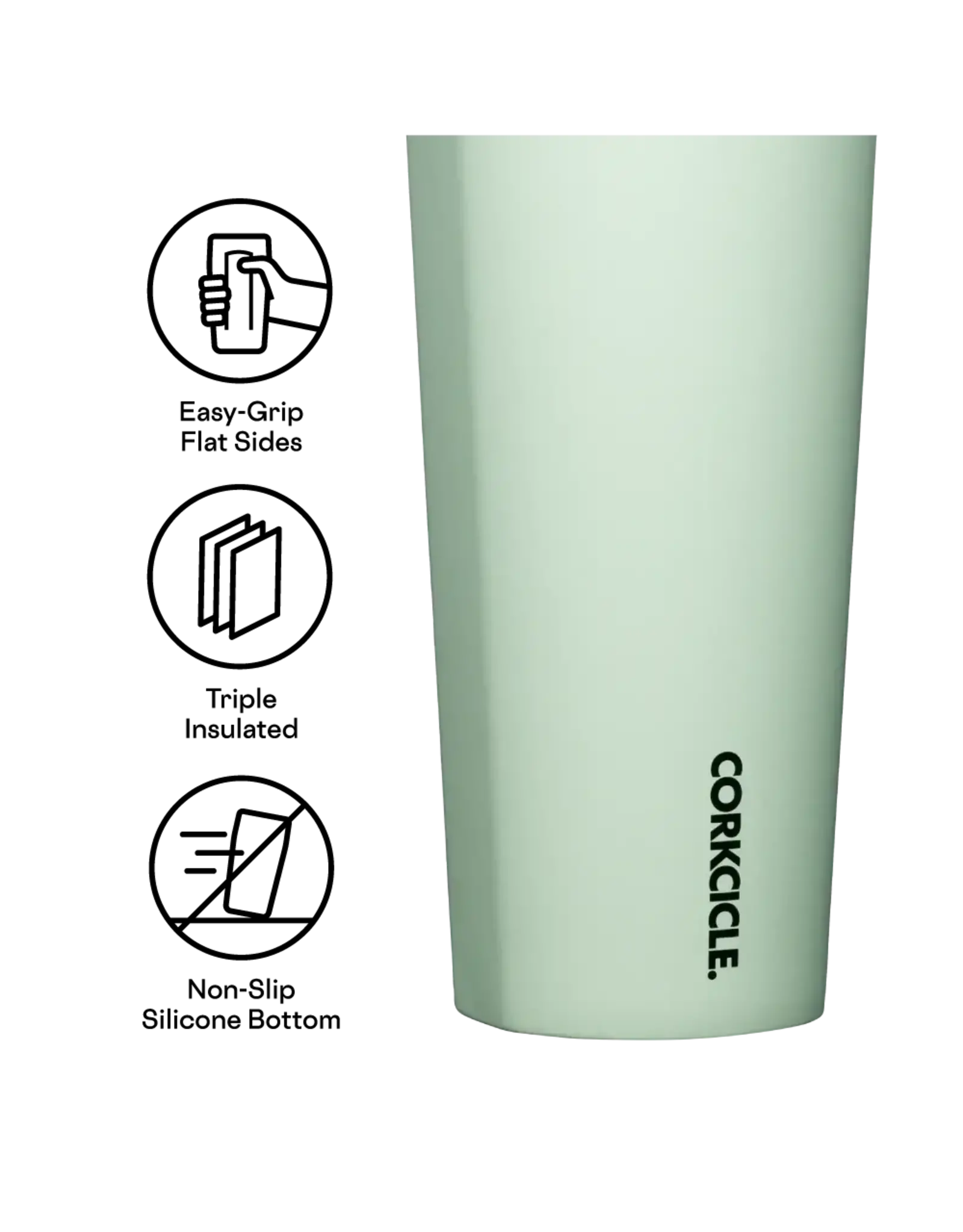 Corkcicle Sierra Tumbler - 16oz Sage Mist