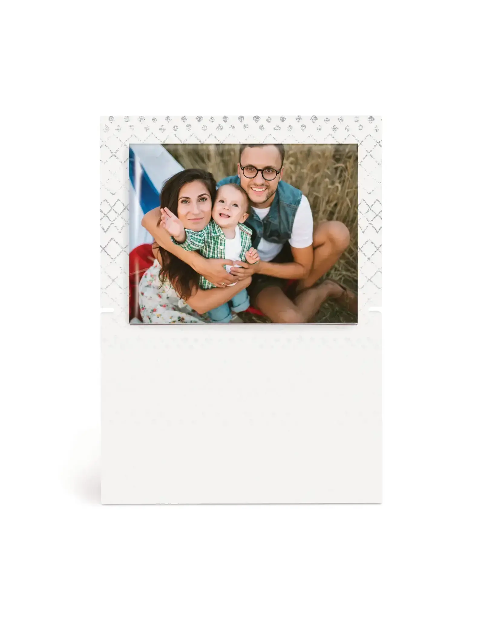 P. Graham Dunn/Faire Cream Photo Frame Plaque - Engravable