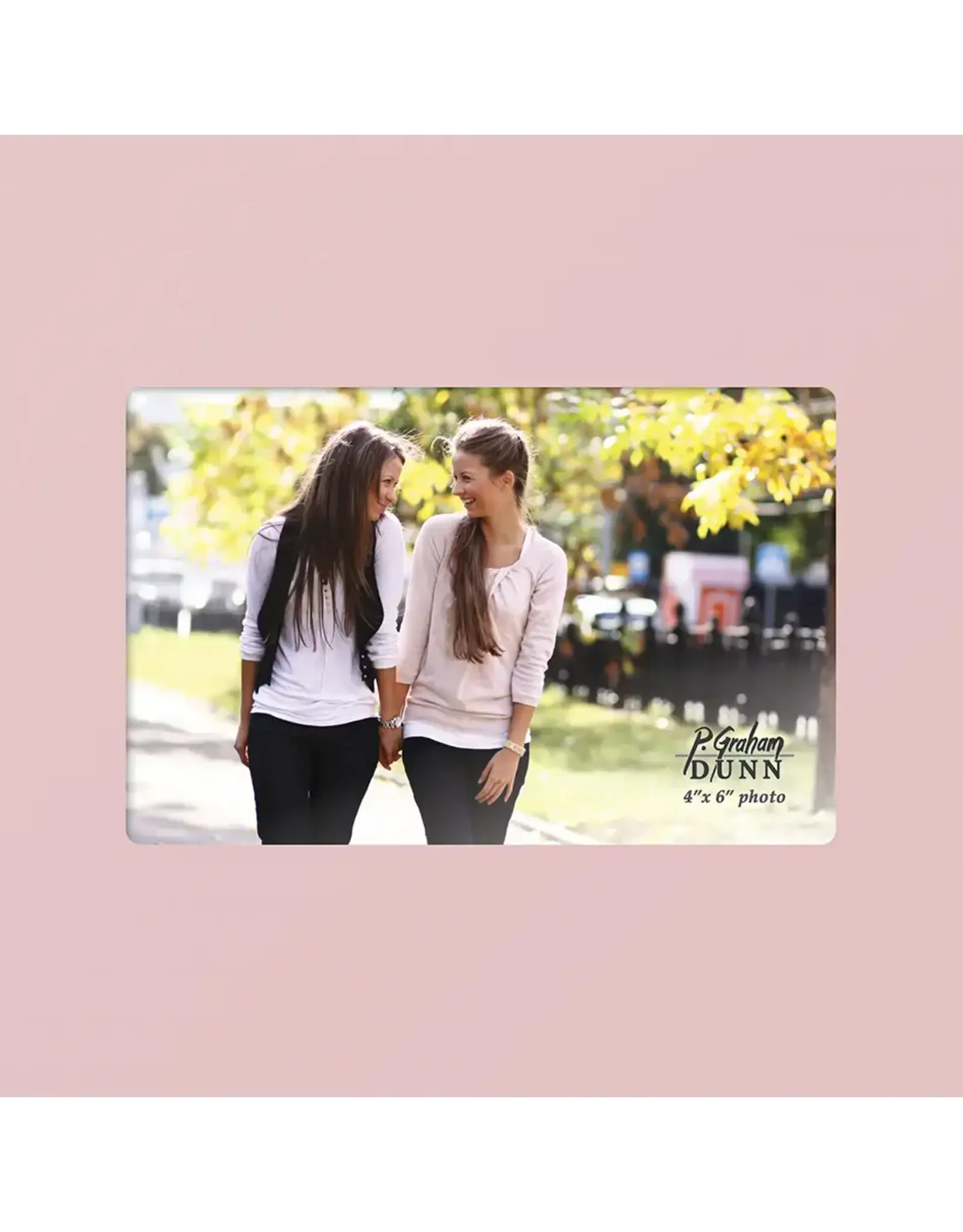 P. Graham Dunn/Faire Pink Photo Frame 4x6