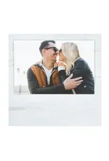 P. Graham Dunn/Faire White Faux Wood Photo Frame P. Graham Dunn/Faire White Faux Wood Photo Frame