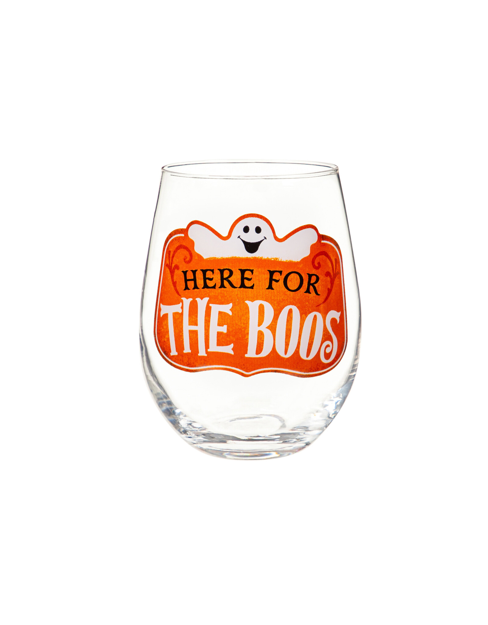 Evergreen Enterprises Here For The Boos Stemless Glass w/ Gift Box