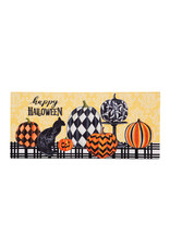 Evergreen Enterprises Happy Halloween Black Cat Sassafras Switch Mat