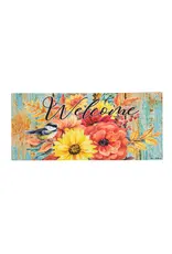 Evergreen Enterprises Fall Welcome Boots Sassafras Switch Mat