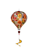 Evergreen Enterprises Autumn Floral Welcome Burlap Balloon Spinner