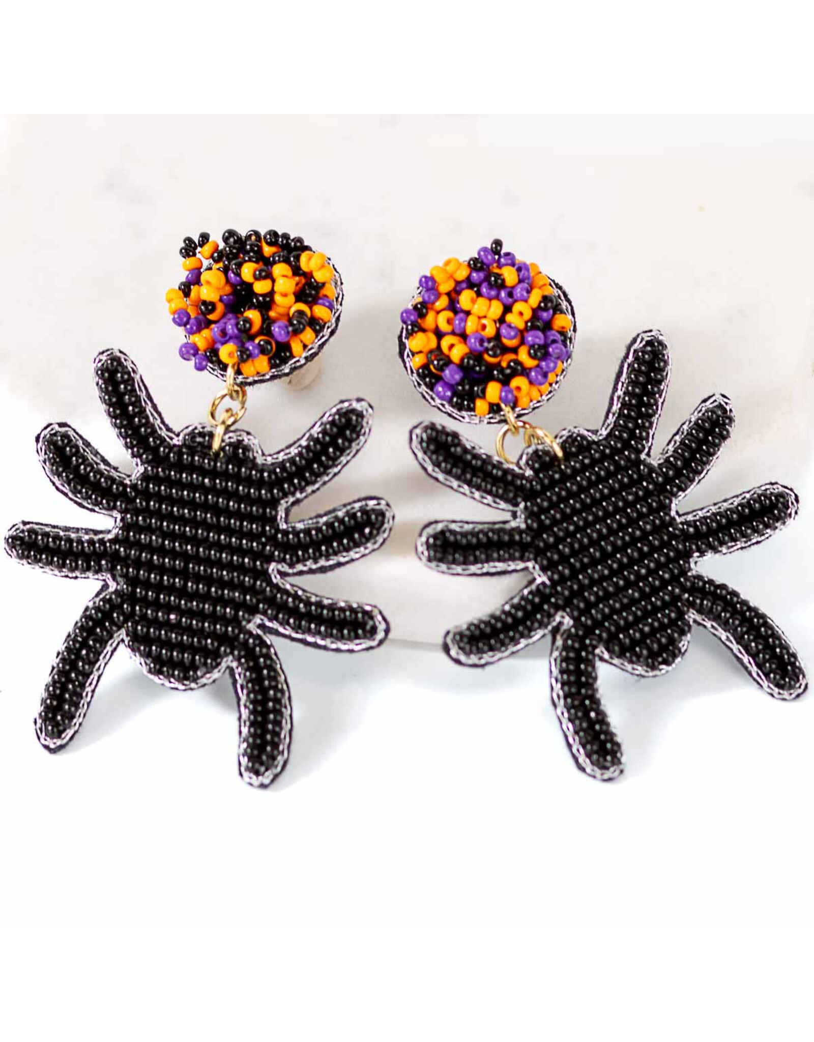 The Royal Standard Spooky Spider Beaded Earrings