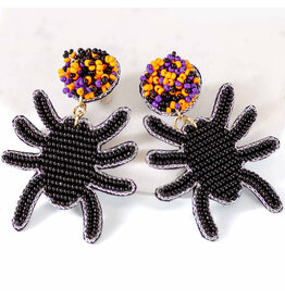 The Royal Standard Spooky Spider Beaded Earrings