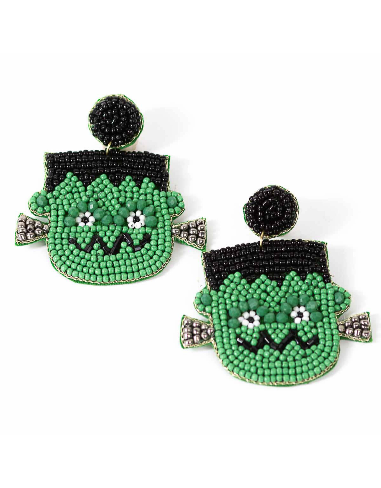 The Royal Standard Frankenstein Beaded Earrings