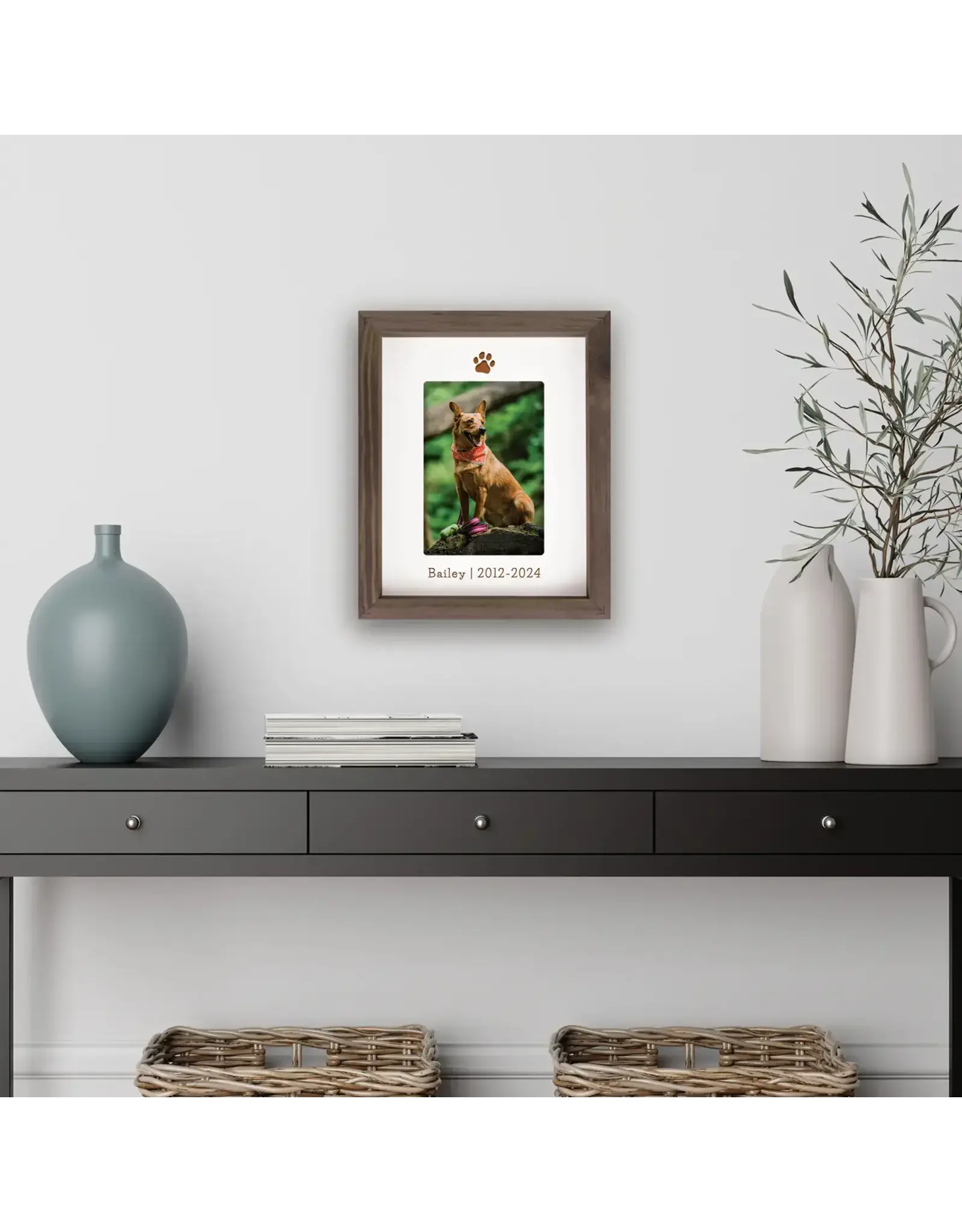 P. Graham Dunn/Faire 5x7 Photo Frame - Engravable