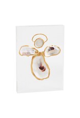 Mud Pie Angel Acrylic Oyster Plaque