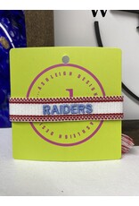 AshleighDesignCo/Faire Rummel Raiders Tassel Bracelet