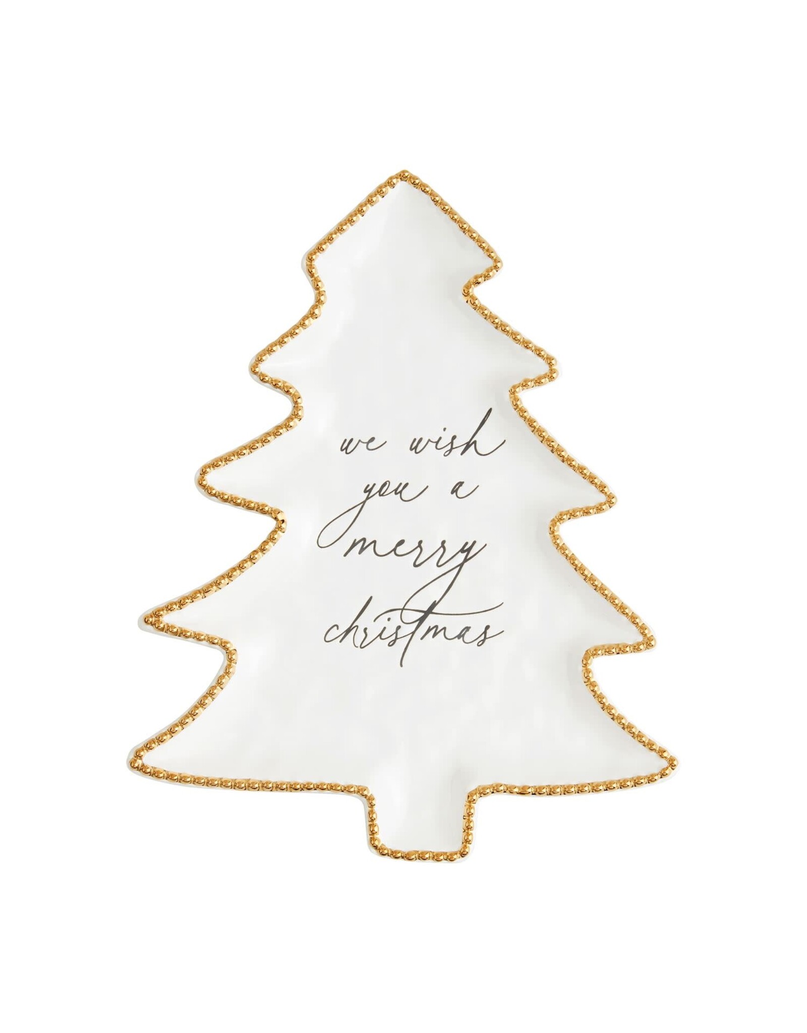 Mud Pie Wish You A Merry Christmas Bead Tray