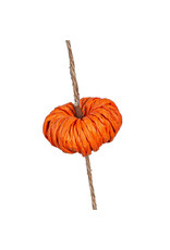 Evergreen Enterprises Paper Rope Pumpkin Garland, Orange Evergreen Enterprises Paper Rope Pumpkin Garland, Orange