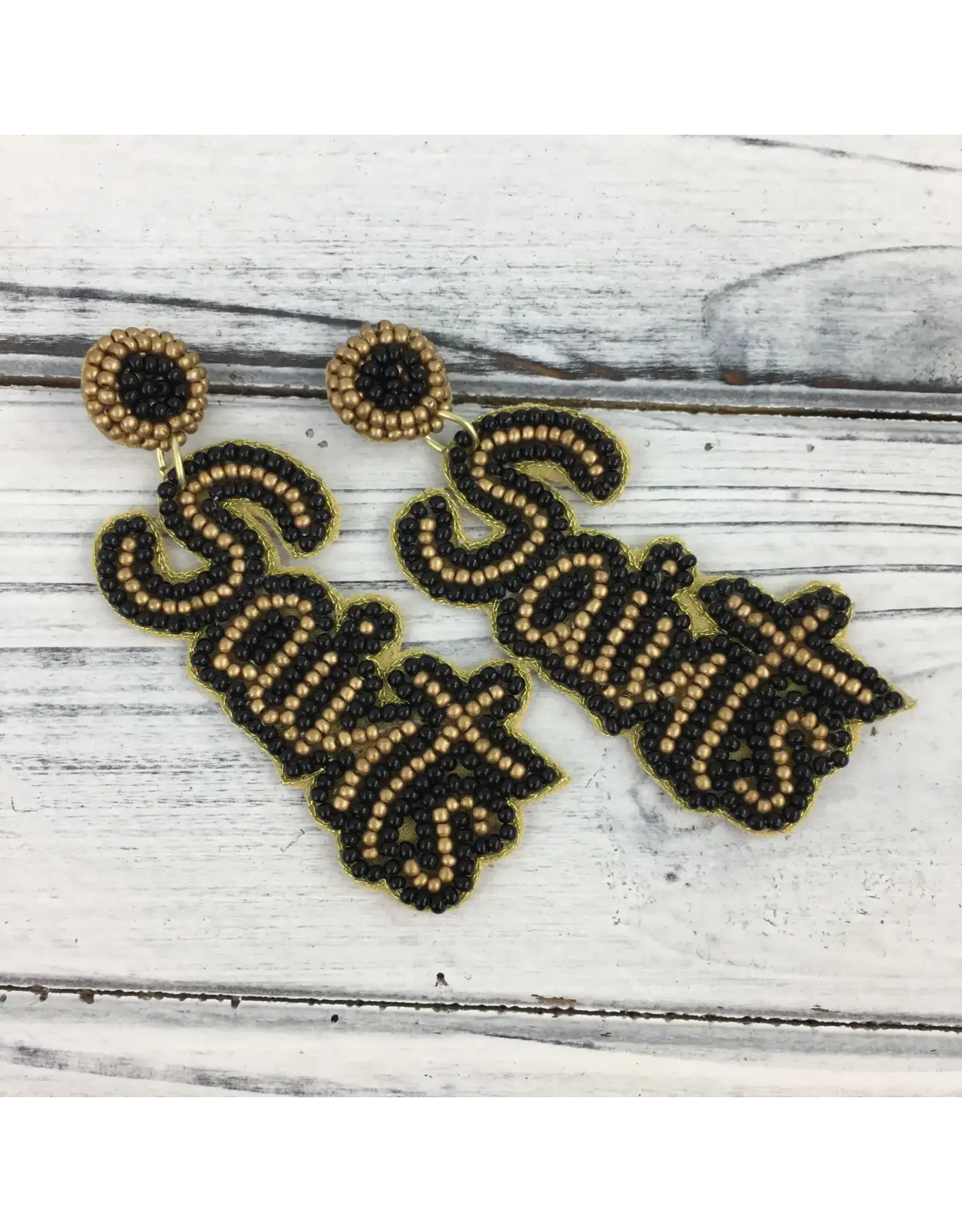 SongLily/Faire Beaded Saints Earrings