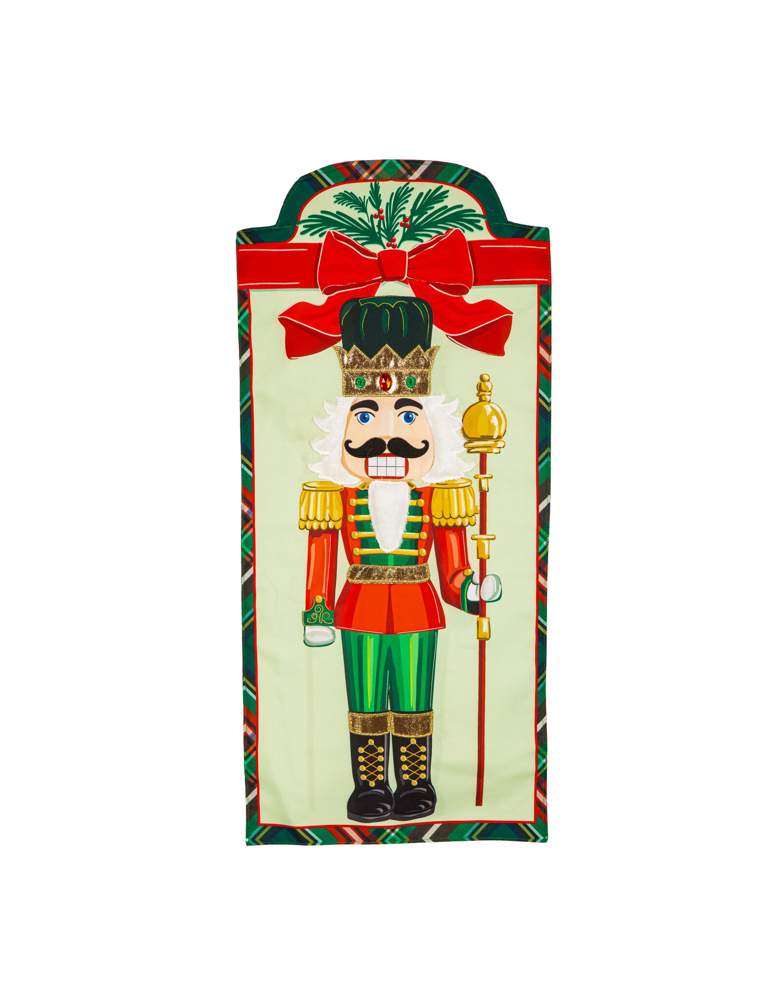 Evergreen Enterprises Deck the Halls Nutcracker Everlasting Impression Textile Decor