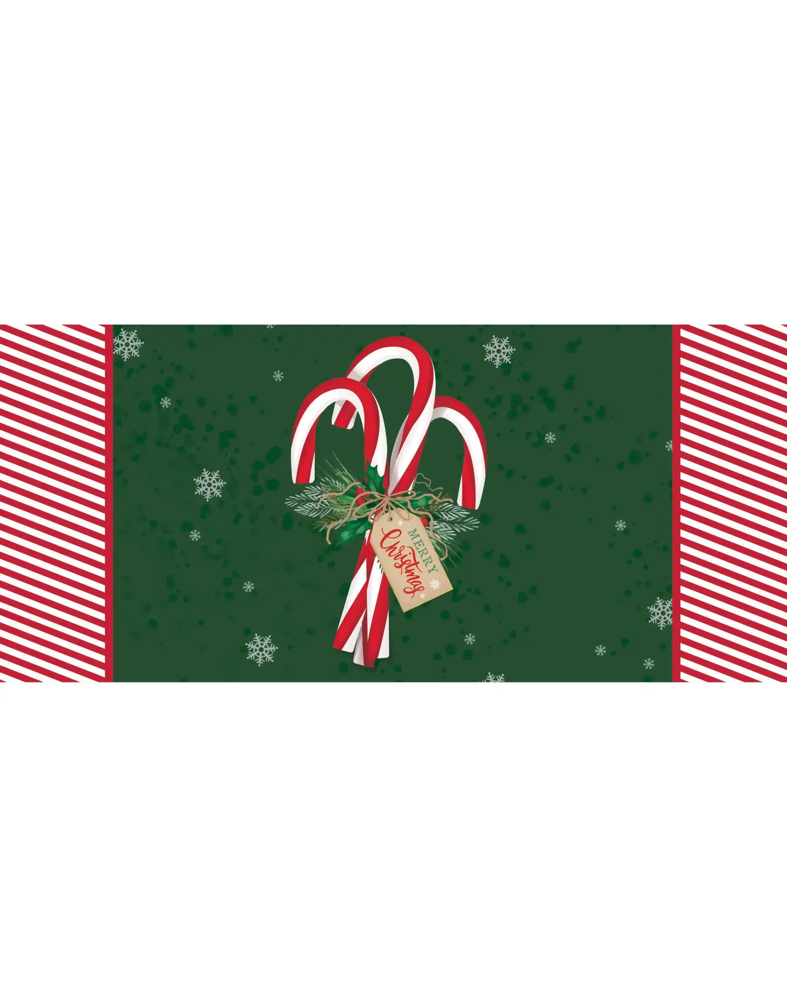 Evergreen Enterprises Candy Cane Sassafras Mat