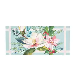 Evergreen Enterprises Merry Christmas Floral Sassafras Switch Mat