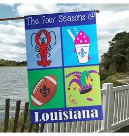 Magnolia Garden Flag Company Four Seasons of Louisiana House Flag