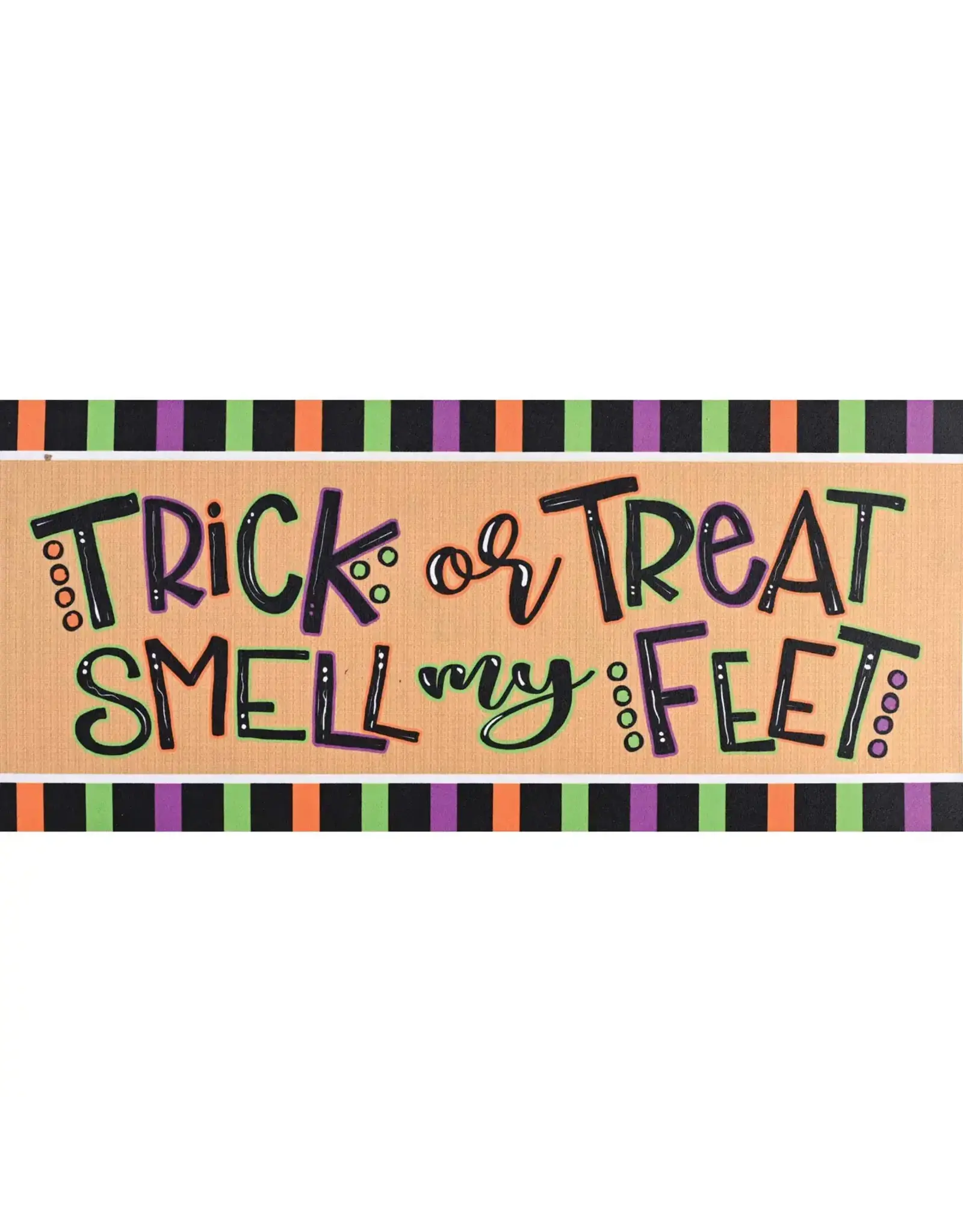 Magnolia Garden Flag Company Trick or Treat Smell My Mat Insert