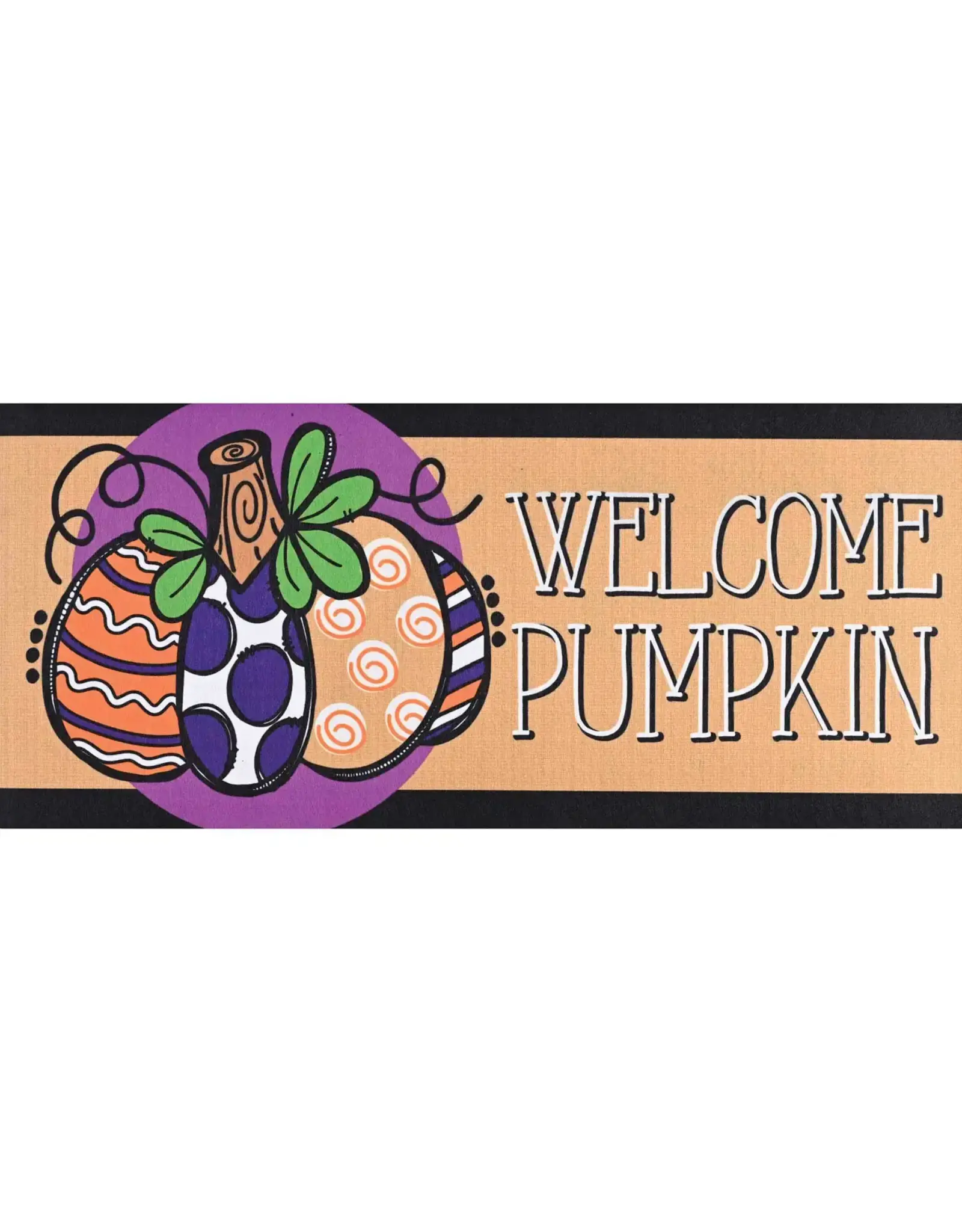 Magnolia Garden Flag Company Welcome Pumpkin Mat Insert