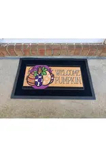 Magnolia Garden Flag Company Welcome Pumpkin Mat Insert Magnolia Garden Flag Company Welcome Pumpkin Mat Insert
