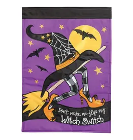 Magnolia Garden Flag Company Witch Hat Garden Flag