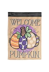 Magnolia Garden Flag Company Welcome Pumpkin Garden Flag Magnolia Garden Flag Company Welcome Pumpkin Garden Flag