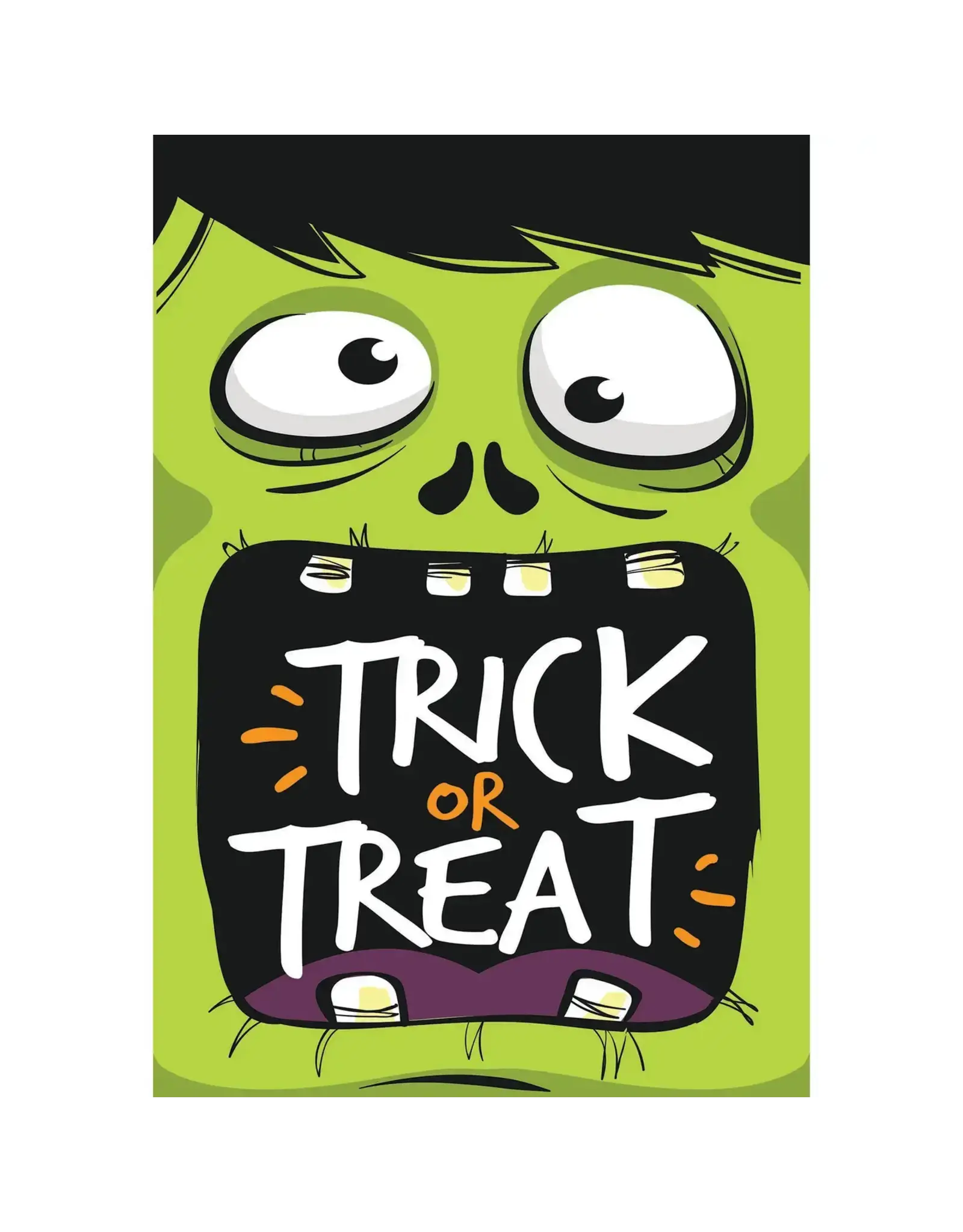 Magnolia Garden Flag Company Trick or Treat Monster House Flag
