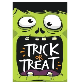 Magnolia Garden Flag Company Trick or Treat Monster Garden Flag