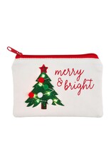 Mud Pie Christmas Pouch
