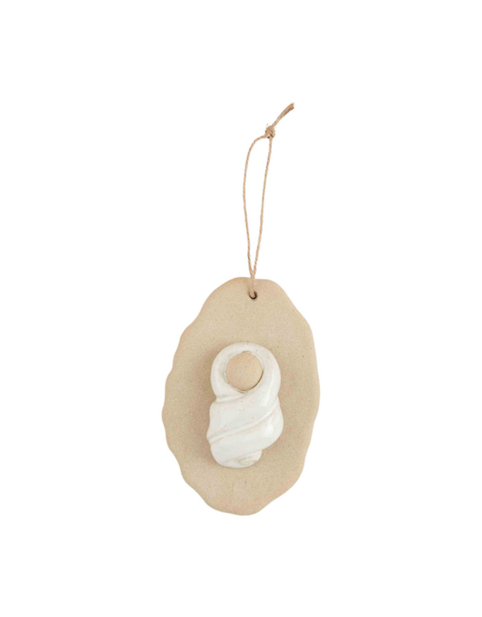 Mud Pie Baby Jesus Nativity Ornament