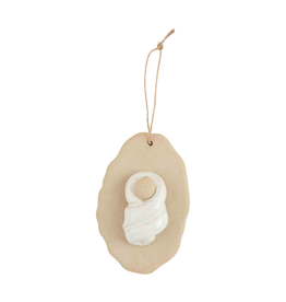 Mud Pie Baby Jesus Nativity Ornament