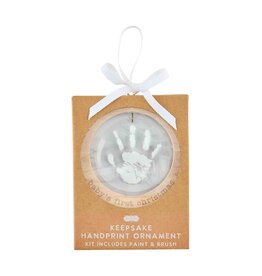 Mud Pie Baby's First Handprint Ornament Kit