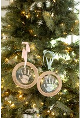 Mud Pie Baby's First Handprint Ornament Kit