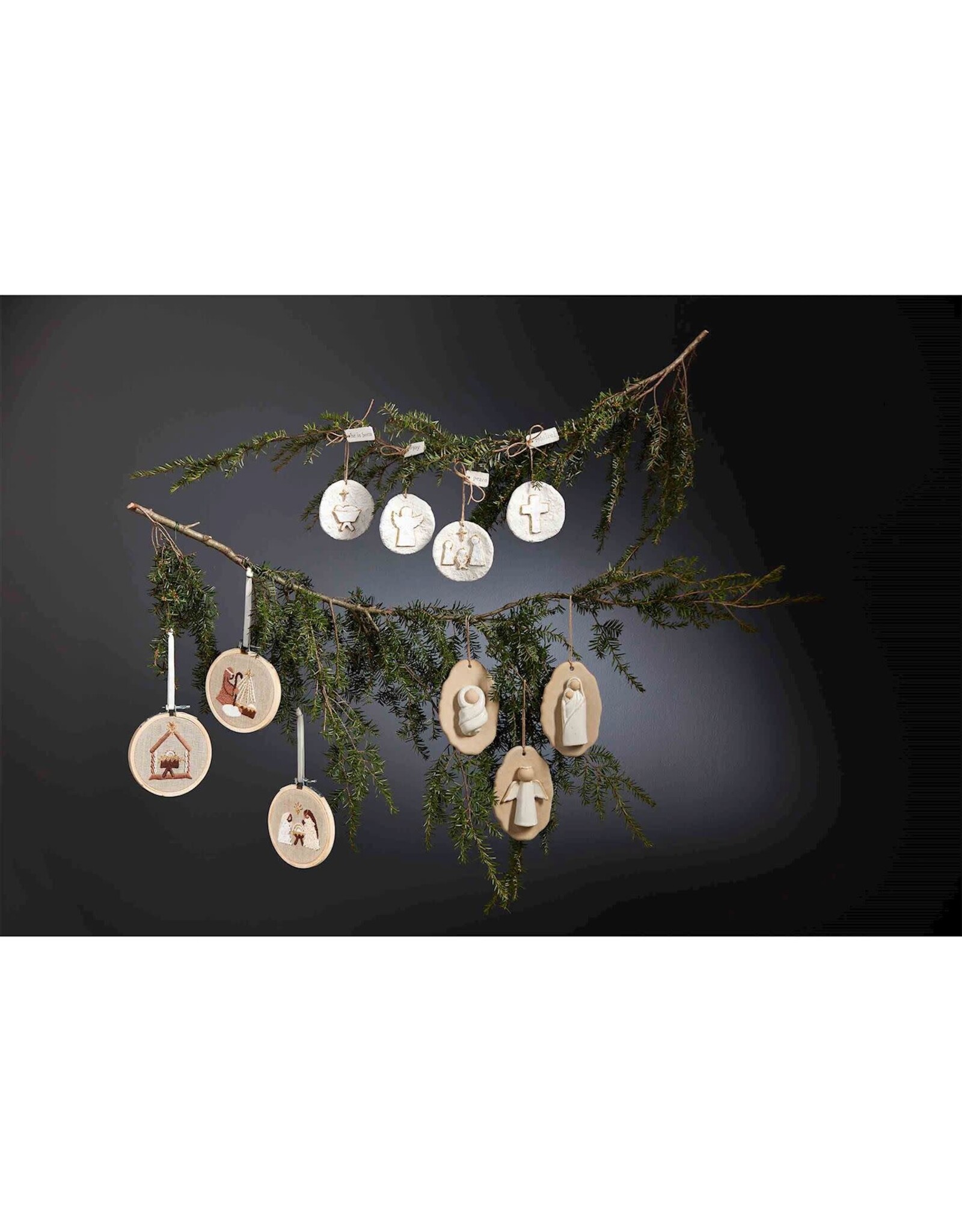 Mud Pie Mary Nativity Ornament